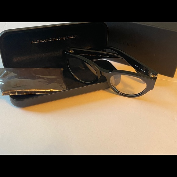 NWT Alexander McQueen Unisex Optical Eyeglasses - Picture 6 of 8